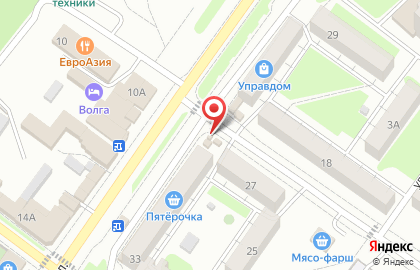 Киоск по ремонту обуви на Пролетарской улице на карте
