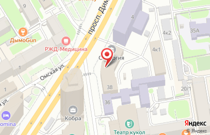 Территориальное Управление Федерального агентства по управлению государственным имуществом в Новосибирской области на карте