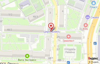 Торгово-сервисный центр Pinkod на улице Погодина на карте