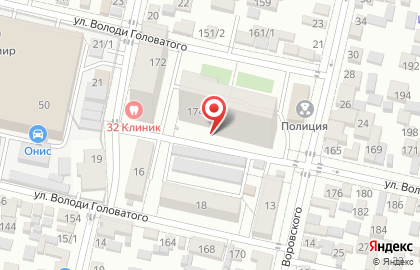 Компания Сатурн Сервис в Западном районе на карте