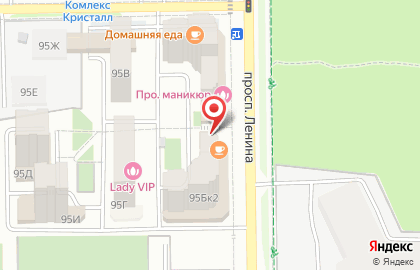 Производственно-монтажная компания Алюмопласт-В на проспекте Ленина на карте