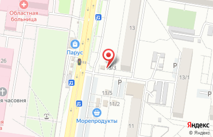 Магазин свежего мяса в Благовещенске на карте