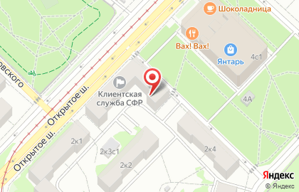 Район Преображенское Совет пенсионеров, ветеранов войны, труда, Вооруженных Сил и правоохранительных органов на Бульваре Рокоссовского на карте
