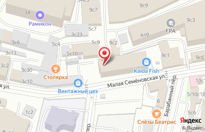 Академия мюзикла Вячеслава Гнедака на карте