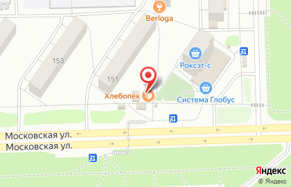 Мини-бар Вятич Спорт на Московской улице на карте