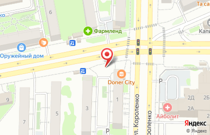 Магазин фруктов и овощей в Ново-Савиновском районе на карте