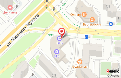 Банк Открытие в Уфе на карте