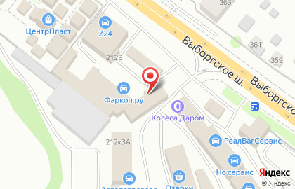 ЖКХ СтройСервис на Выборгском шоссе на карте