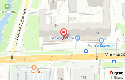 Магазин спецодежды и обуви Восток-Сервис на Московской улице на карте