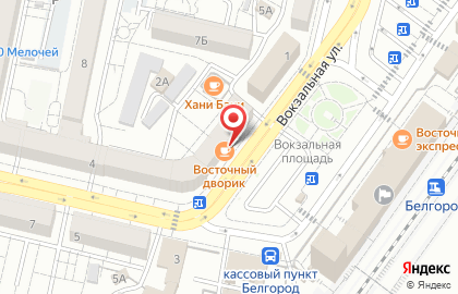 Кафе-пекарня Восточный дворик на карте