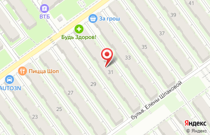 Эконом-парикмахерская SD на бульваре Ивана Финютина на карте