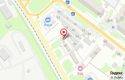 Автомойка Aqua на улице Розы Люксембург на карте
