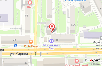Ветеринарные препараты на улице Кирова на карте