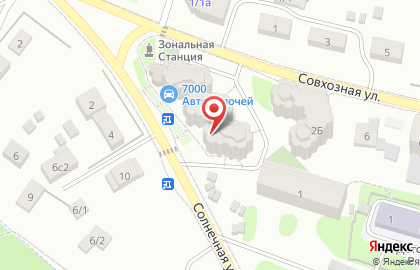 Глубокое Солнце на карте
