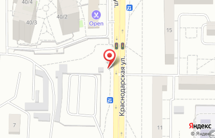 АГЗС Красноярсккрайгаз на Краснодарской улице на карте