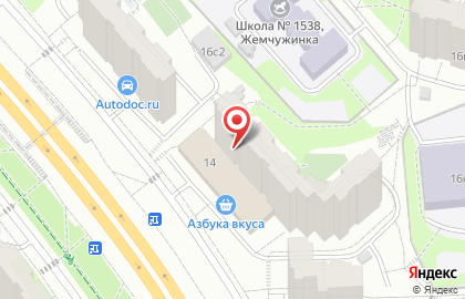 КОРАЛ ТРЕВЕЛ в Митино на карте