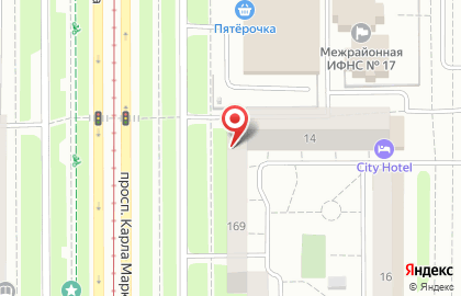 Агентство независимой оценки в Орджоникидзевском районе на карте