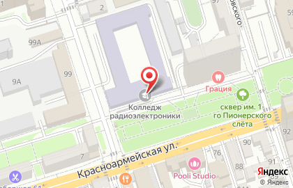 Банкомат Возрождение на Красноармейской улице, 11 на карте