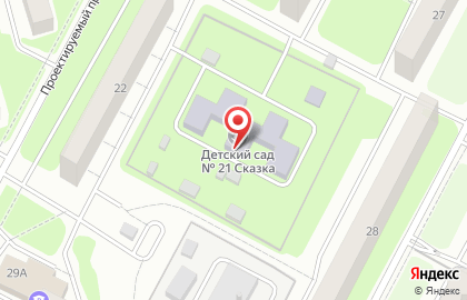 Сказка, п.г.т. Развилка на карте