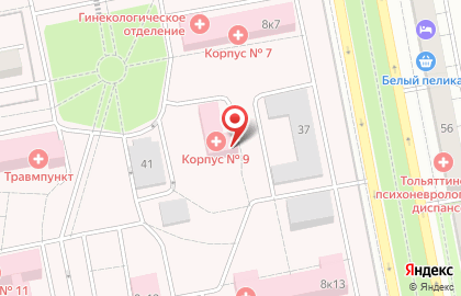 Агентство ритуальных услуг по социальным ценам в Тольятти на карте