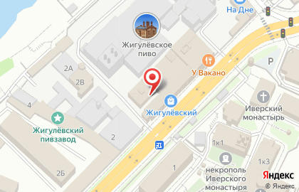 Жигулёвский, ОАО Жигулёвское пиво на карте