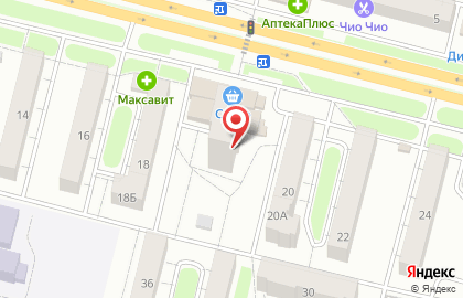 Магазин мясной продукции на Московском проспекте на карте