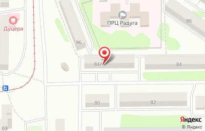 Парикмахерская Ольга на Институтской улице на карте