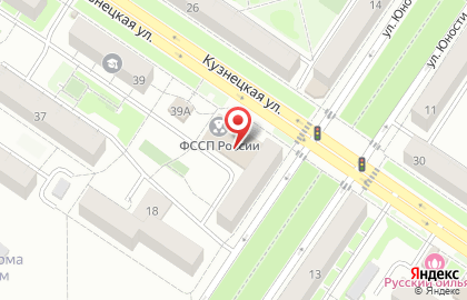 УФССП России по Кемеровской области, ОСП по г. Междуреченску на карте