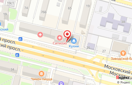 Салон-парикмахерская Люкс на Московском проспекте на карте