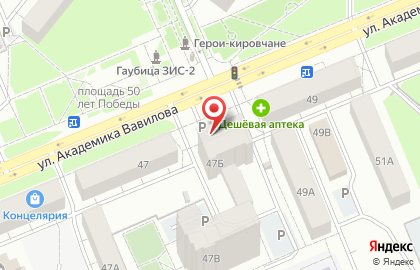 Сибирский Федеральный университет в Красноярске на карте