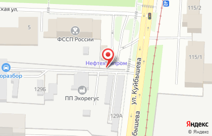 Нефтехимпром в Перми на карте
