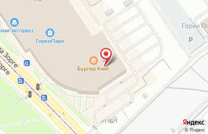 Суши-бар Kiku на улице Рихарда Зорге на карте