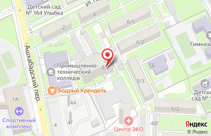 Детский клуб Солнечный на карте