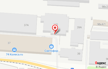 Торговая фирма на улице Василия Васильева на карте