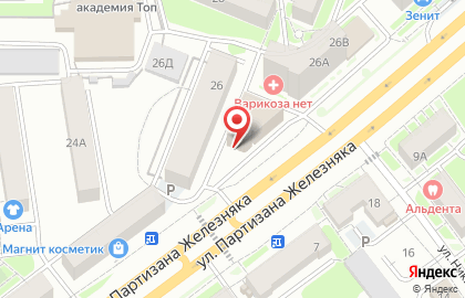 Система подбора помещений Коммерческая недвижимость Красноярска на карте
