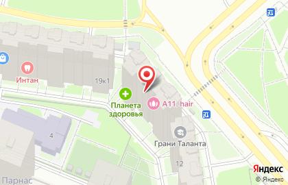 Продуктовый магазин в Санкт-Петербурге на карте