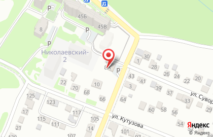 Продуктовый магазин в Ставрополе на карте
