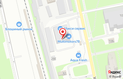 Автосервис Multimotors78 на карте