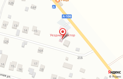 Клиника Уездный Доктор на Москворецкой улице на карте