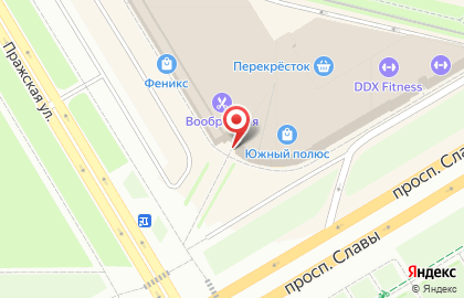 Магазин зоотоваров Четыре лапы в Фрунзенском районе на карте