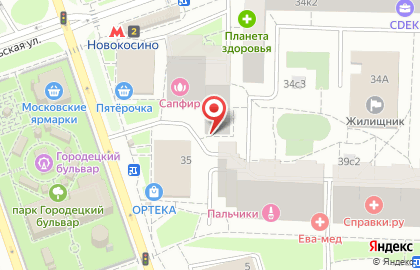Фирменный магазин У Палыча на Городецкой улице на карте