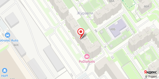 Студия подологии PoDiaNails на карте