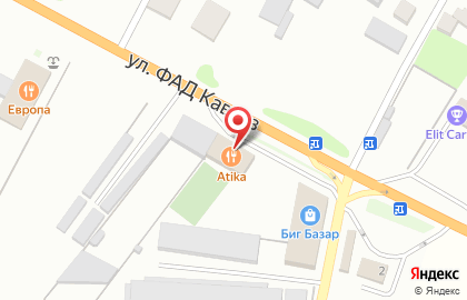 Ресторан Atika на карте