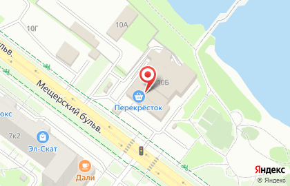 Сеть постаматов PickPoint на Мещерском бульваре на карте