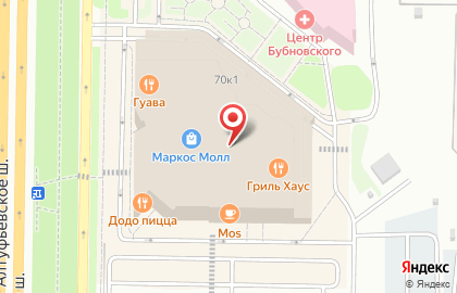 Магазин техники М.Видео на Алтуфьевском шоссе на карте
