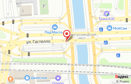 Магазин-автосервис Nissan-50 на Русаковской улице на карте