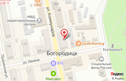Салон сотовой связи Мегафон на улице Коммунаров на карте