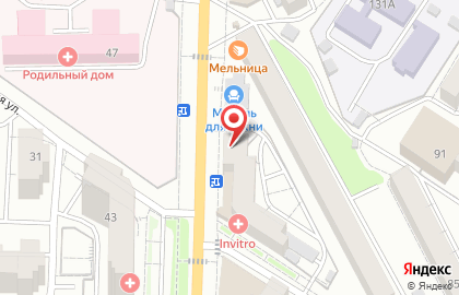 Студия строительных и отделочных материалов Практик в Центральном районе на карте