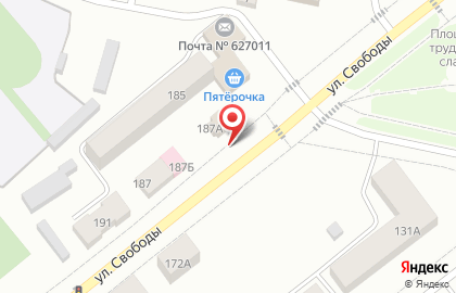 Цветочный салон в Тюмени на карте