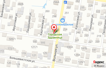 Продовольственный магазин Апельсин на Вольной улице на карте